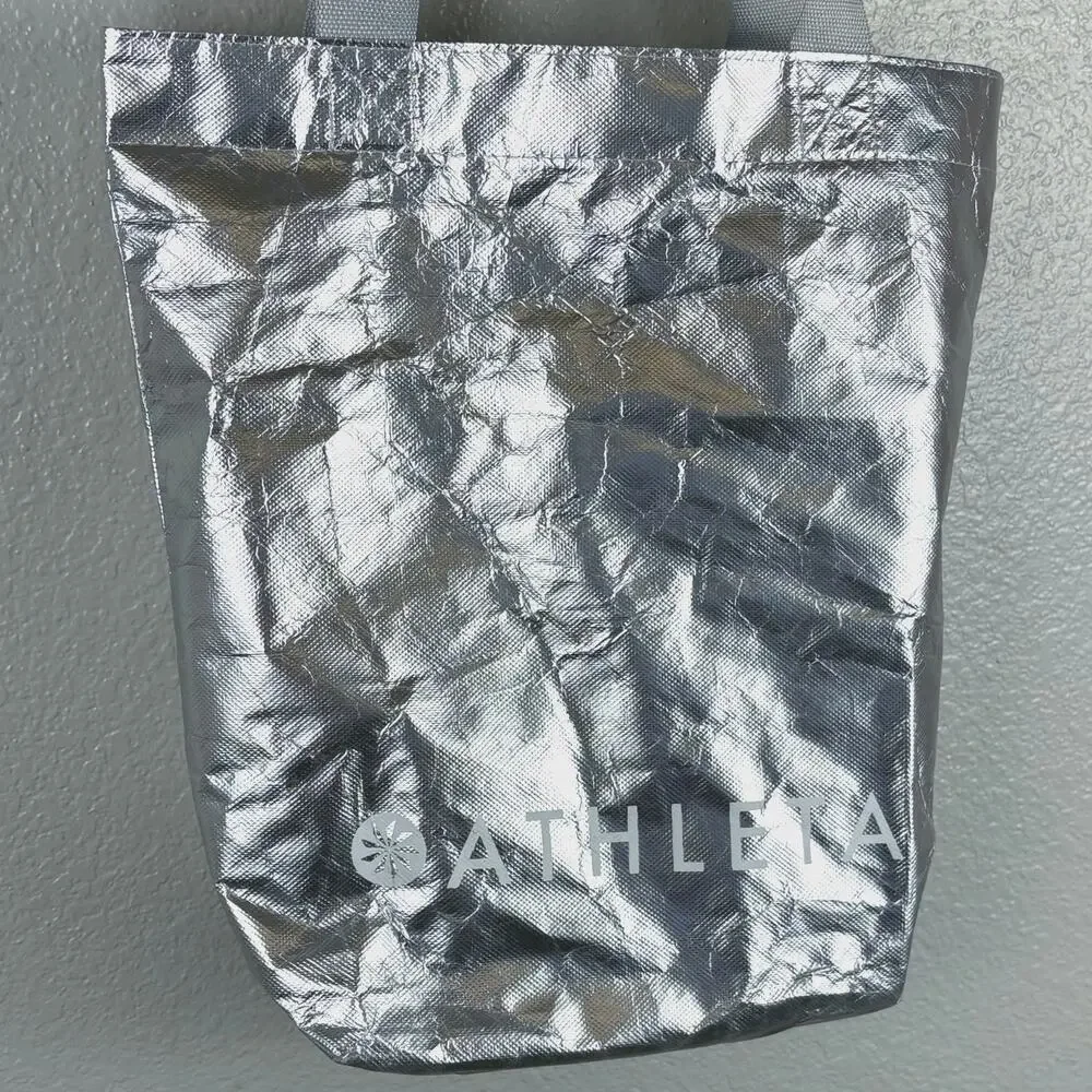 Athleta silver shoulder
